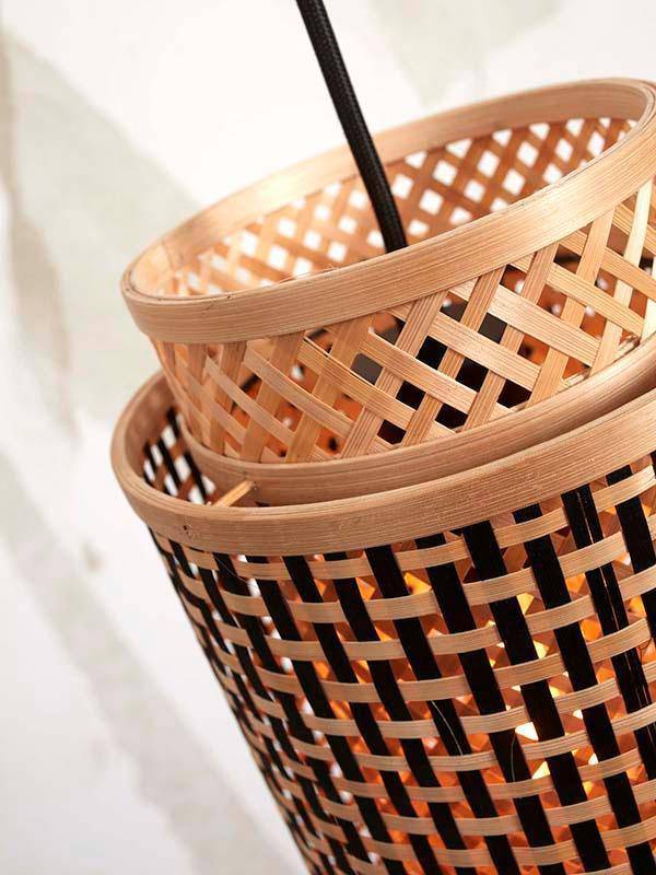 Bhutan 2-Shade Hanging Lamp