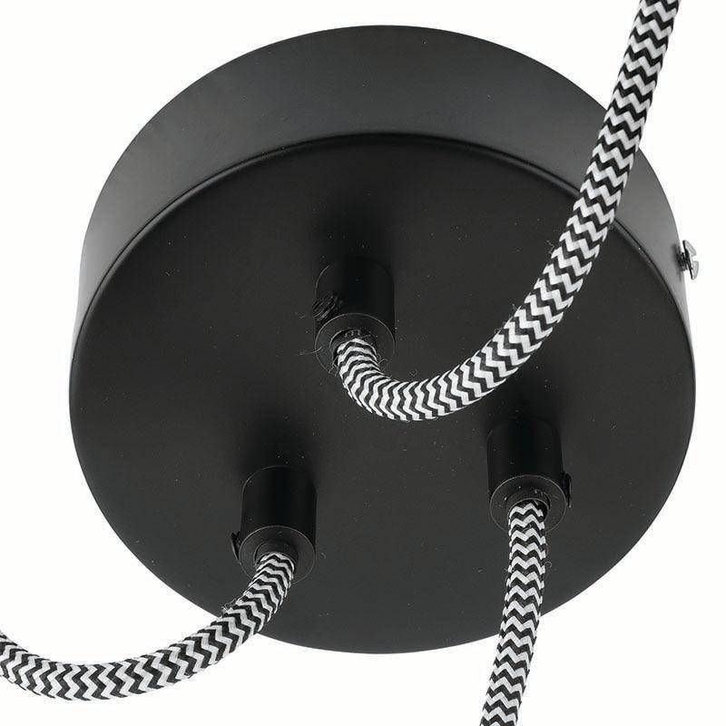 Bhutan 3-Shade Hanging Lamp