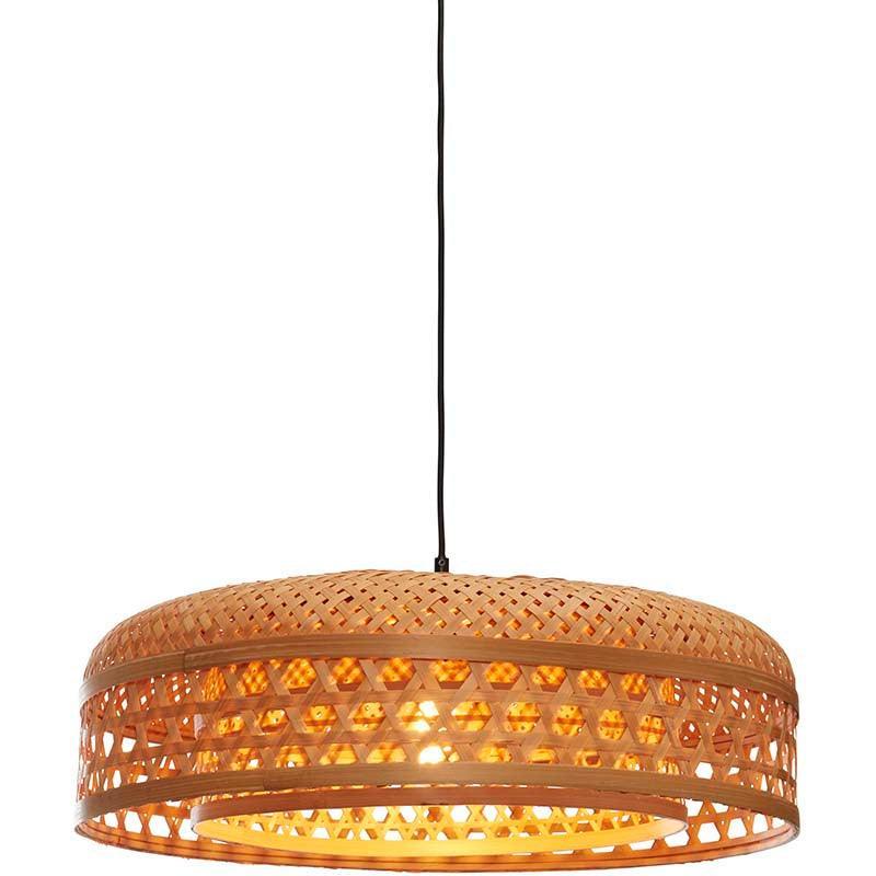 Ubud Double Shade Hanging Lamp