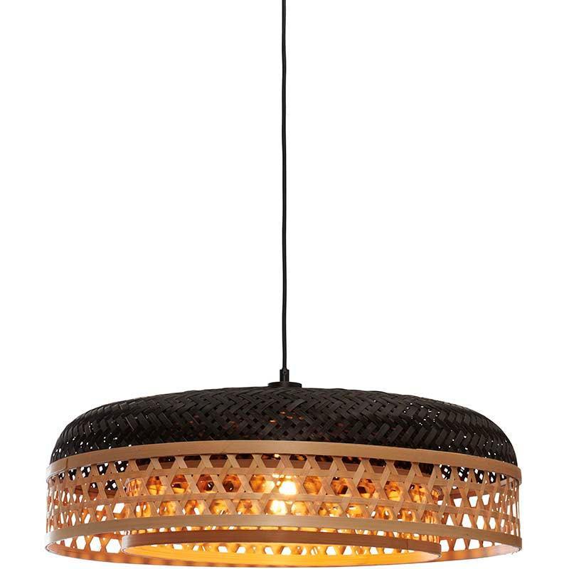 Ubud Double Shade Hanging Lamp