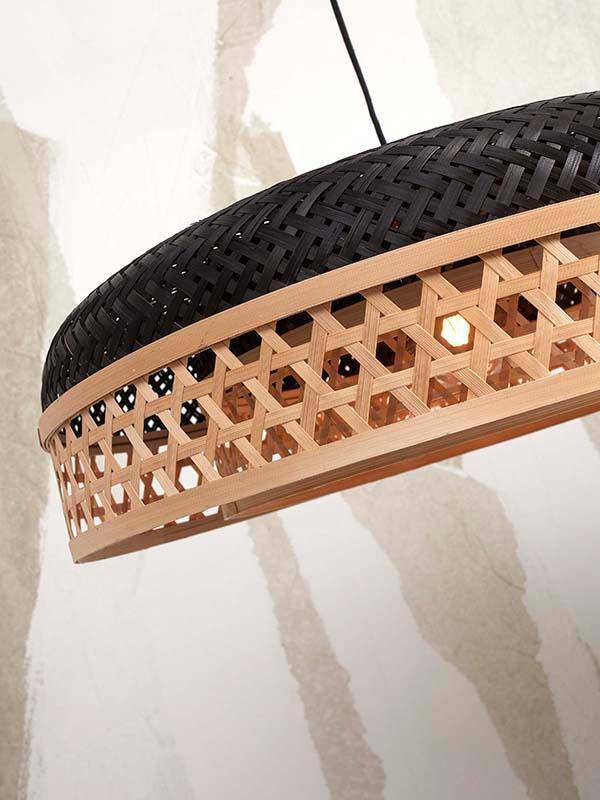 Ubud Double Shade Hanging Lamp