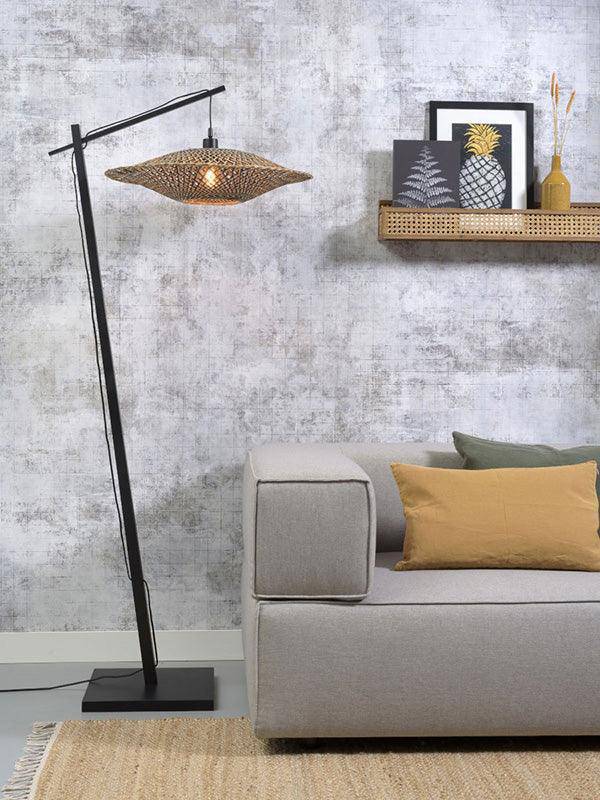 Bali Black Floor Lamp