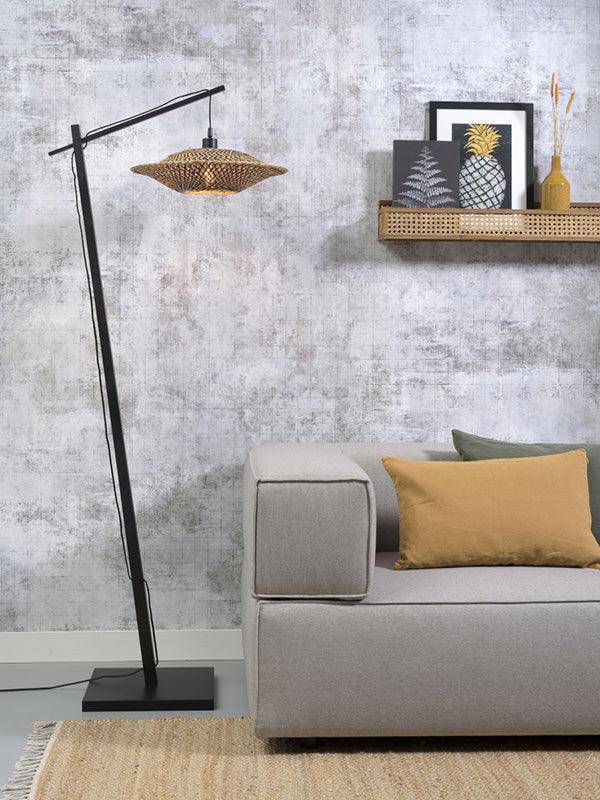 Bali Black Floor Lamp