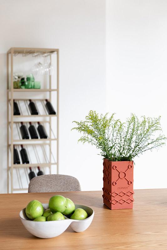 Graphic Square Vase - WOO .Design