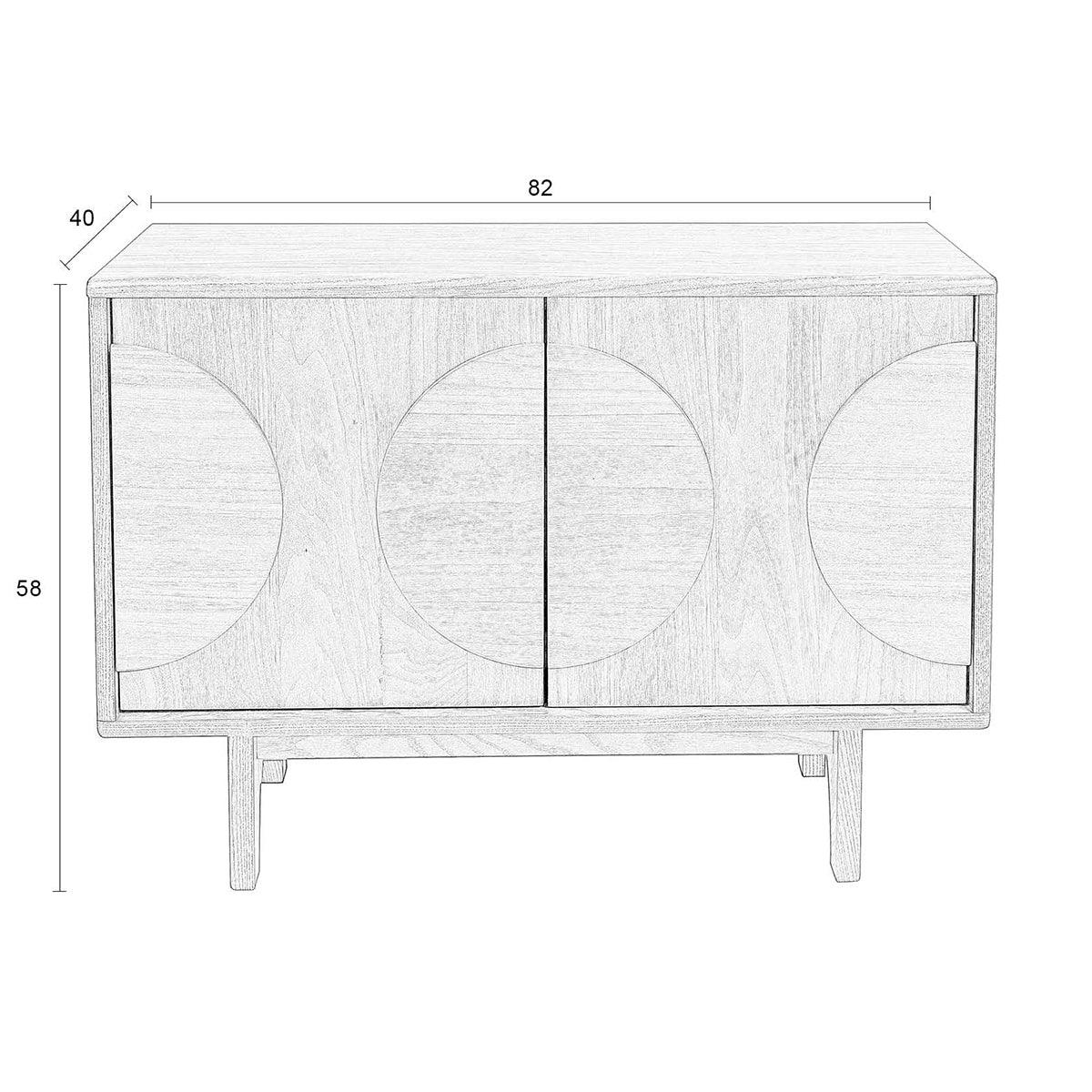 Groove 2 Doors Sideboard - WOO .Design