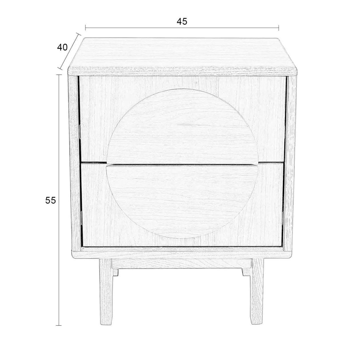 Groove Side Table - WOO .Design