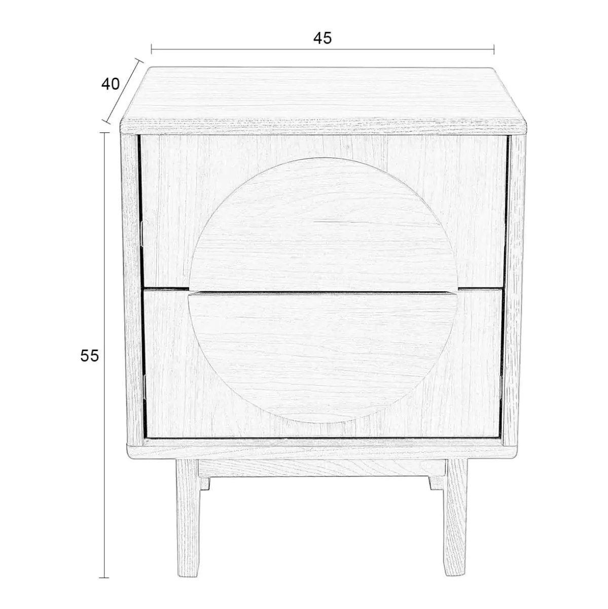 Groove Side Table - WOO .Design