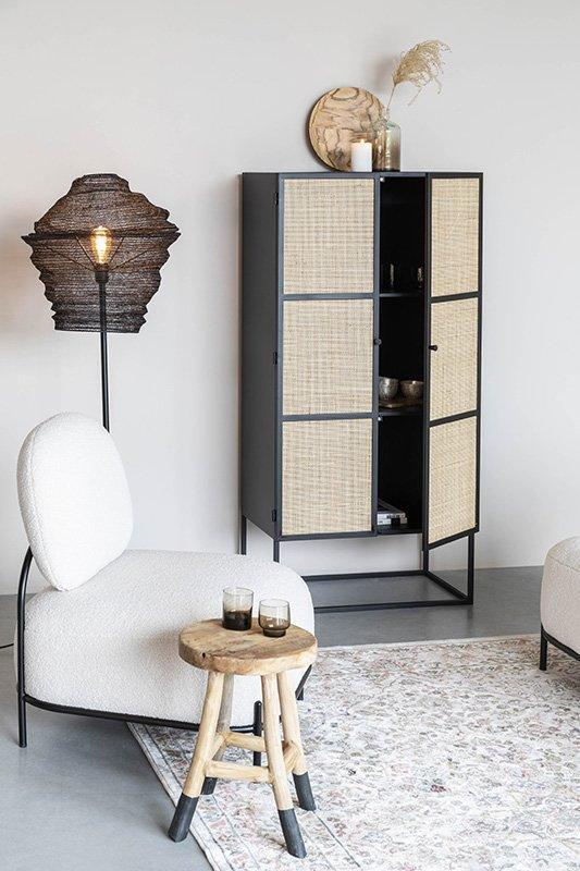 Guuji High 2 Doors Cabinet - WOO .Design