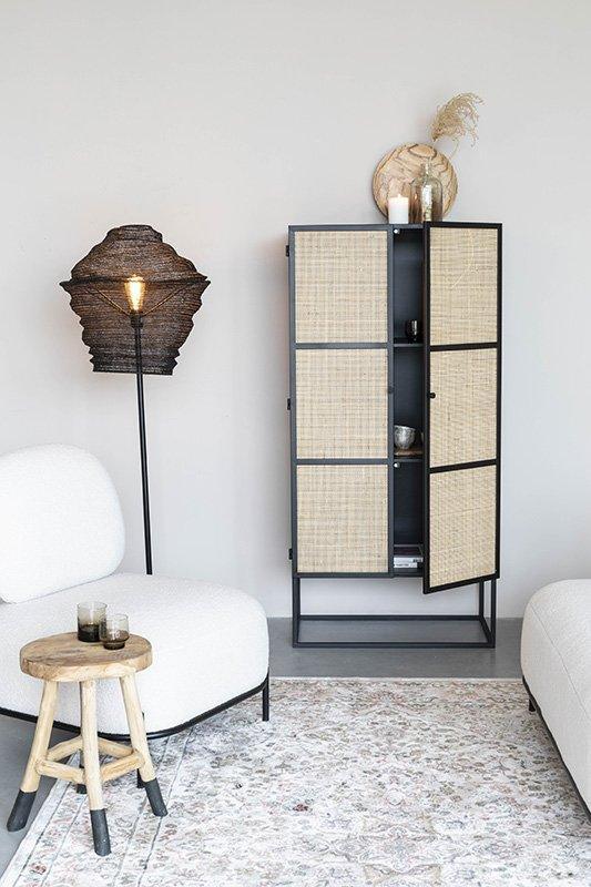 Guuji High 2 Doors Cabinet - WOO .Design