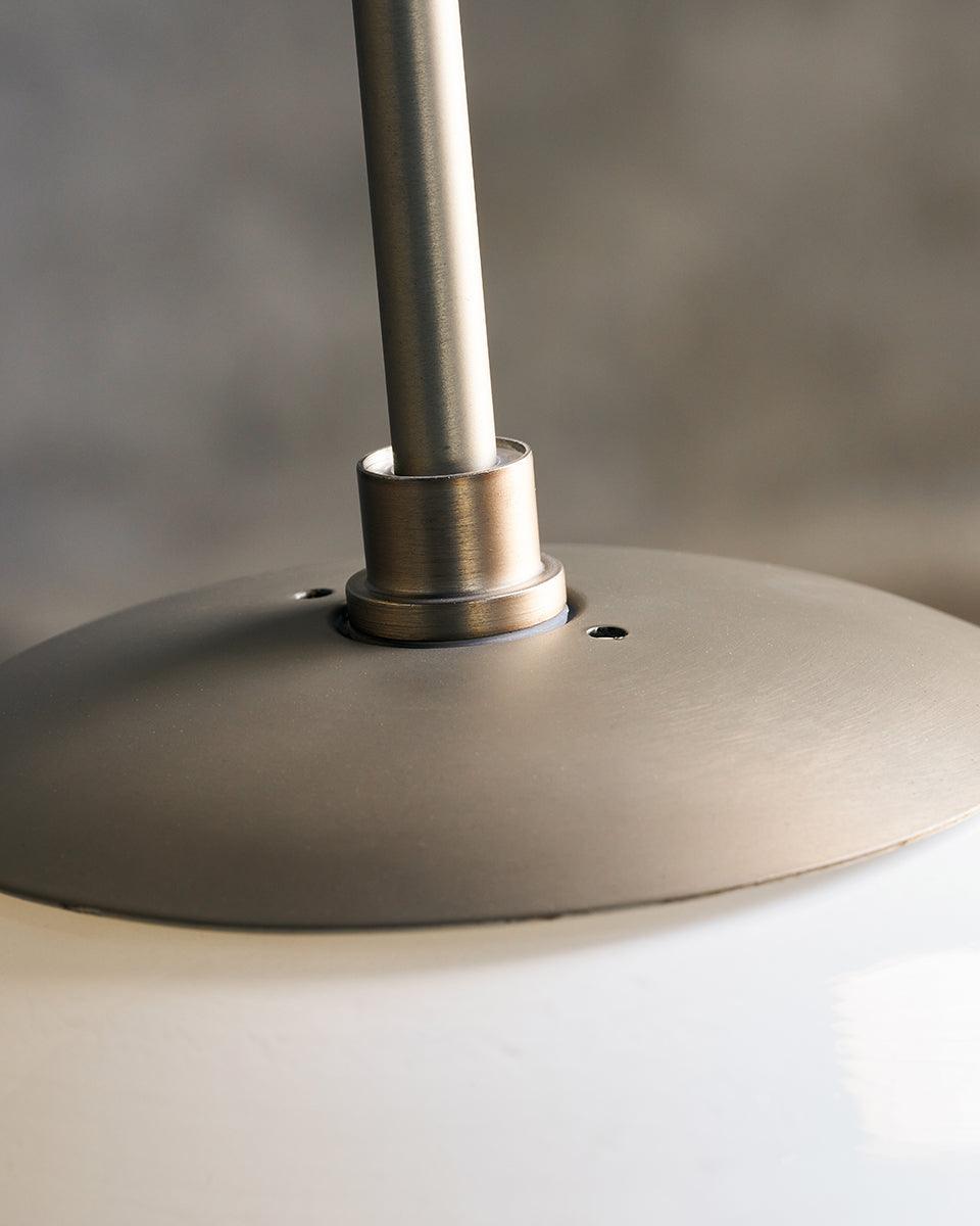 Halda White/Brown Pendant Lamp - WOO .Design