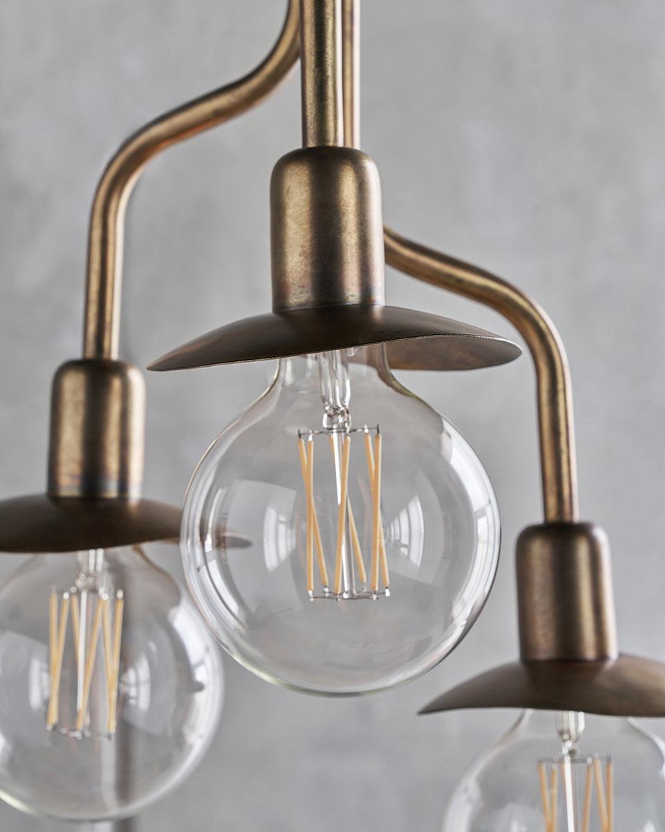 Hana Brass Finish Pendant Lamp - WOO .Design