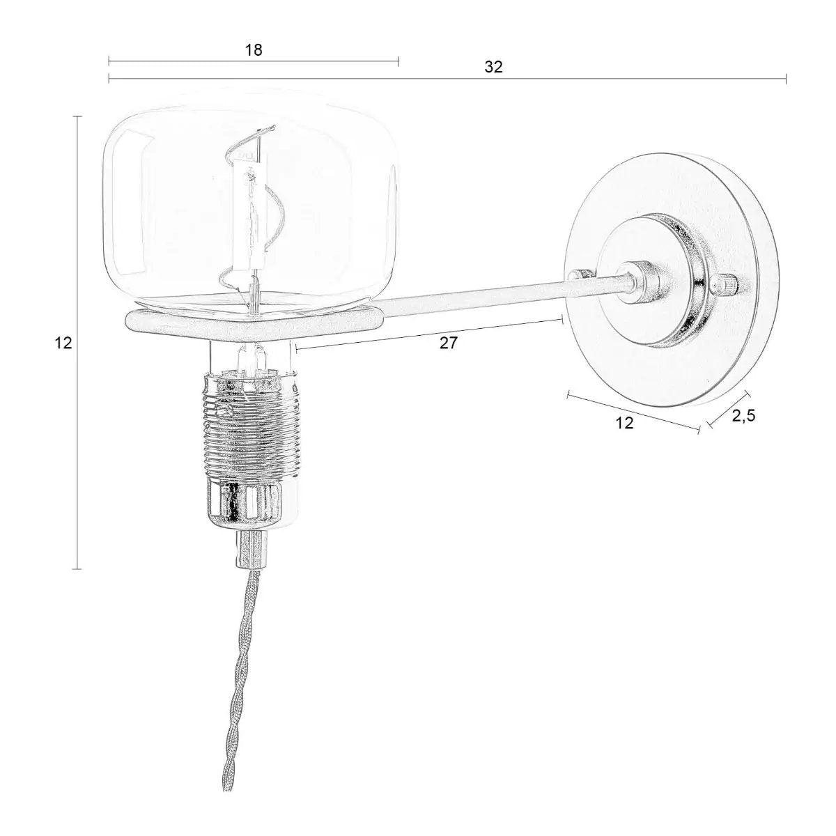 Hazy Wall Lamp - WOO .Design