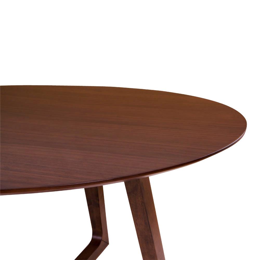 Hellerup Walnut Round Dining Table - WOO .Design