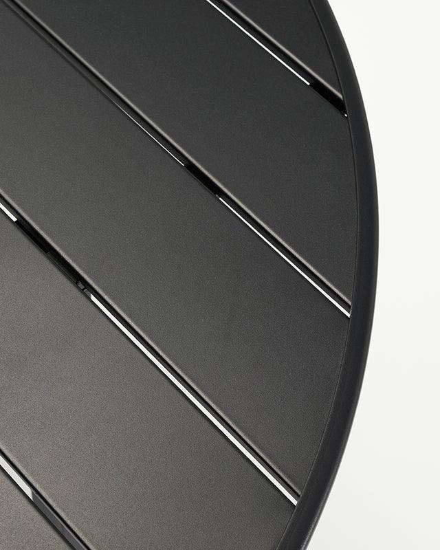 Helo Black Round Table - WOO .Design