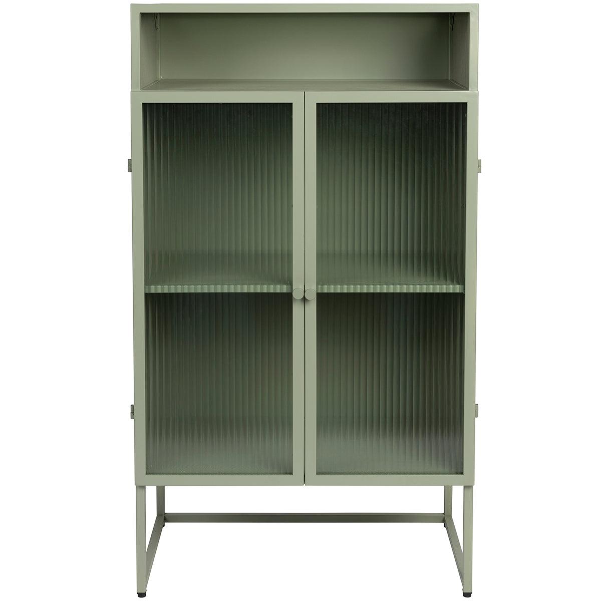 Herbe Green Metal High Cabinet - WOO .Design