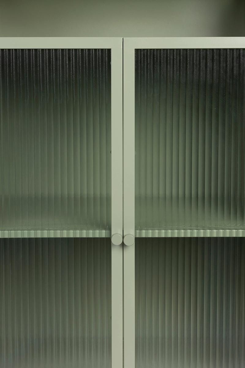 Herbe Green Metal High Cabinet - WOO .Design