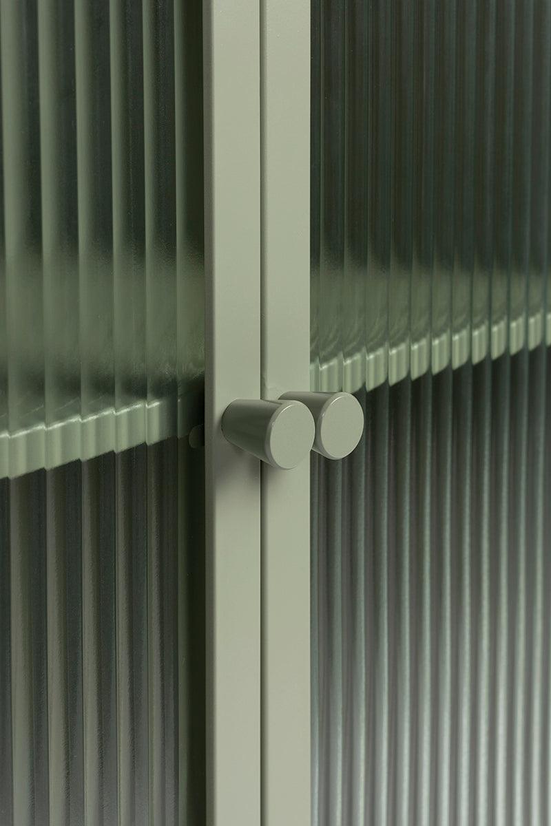 Herbe Green Metal High Cabinet - WOO .Design