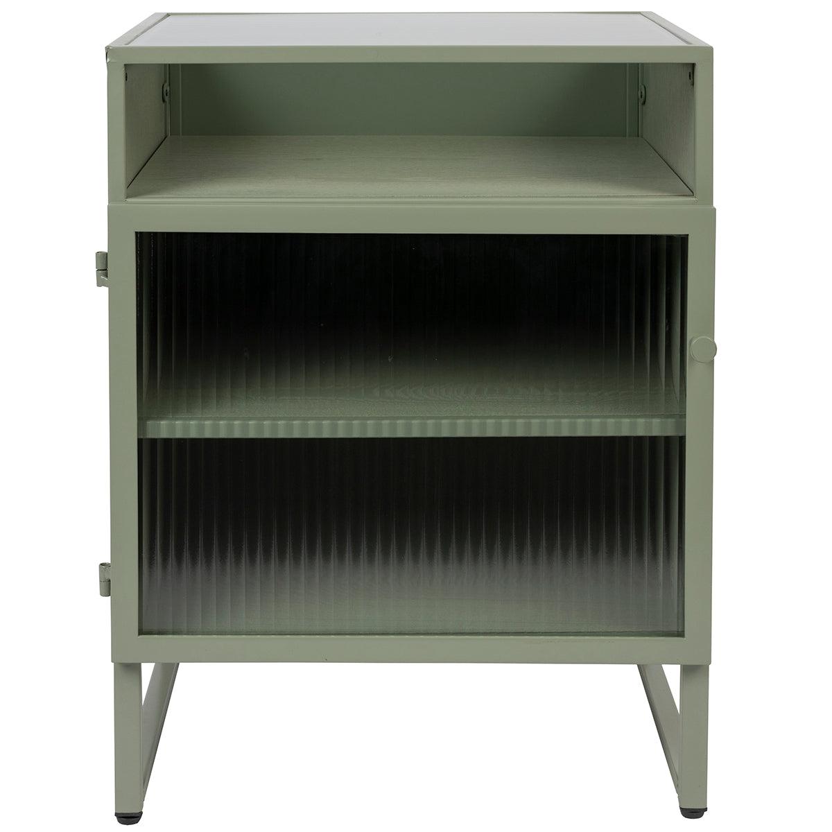 Herbe Green Metal Small Cabinet - WOO .Design