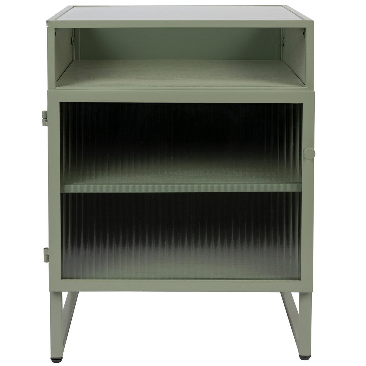 Herbe Green Metal Small Cabinet herbe-green-metal-small-cabinet