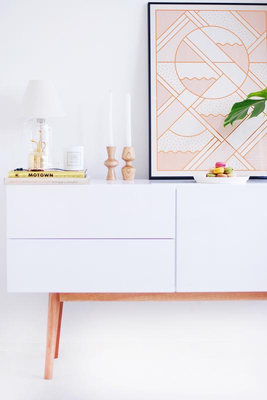 High On Wood 2 Drawer 1 Door Cabinet - WOO .Design