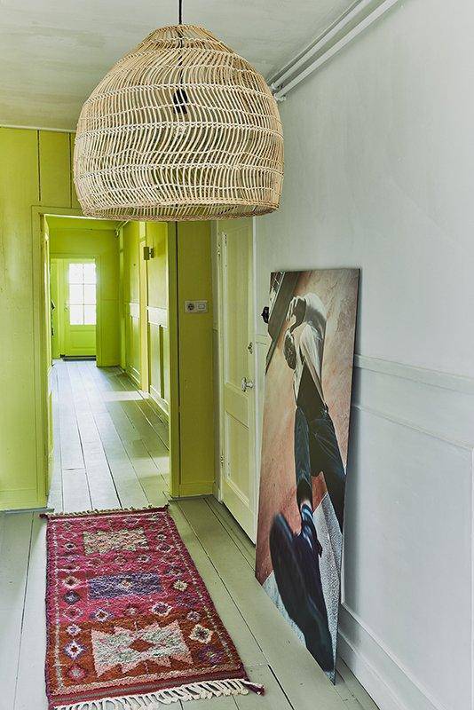 Ball Wicker Hanging Lamp