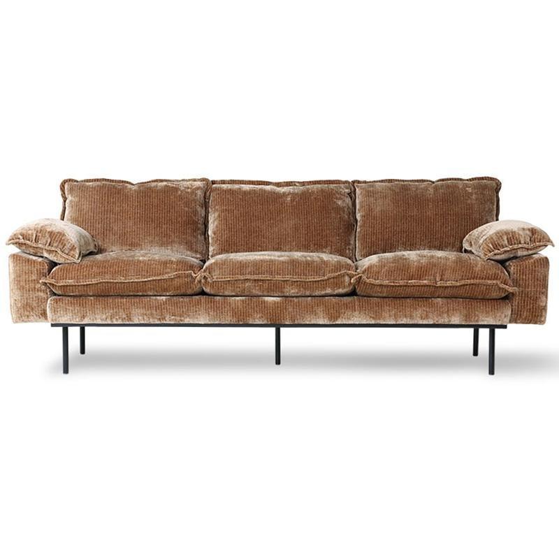 Retro 4 Seater Sofa