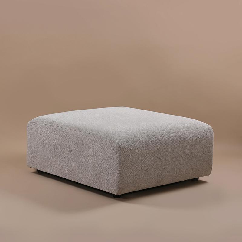Jax Light Grey Snake Couch - Element Hocker
