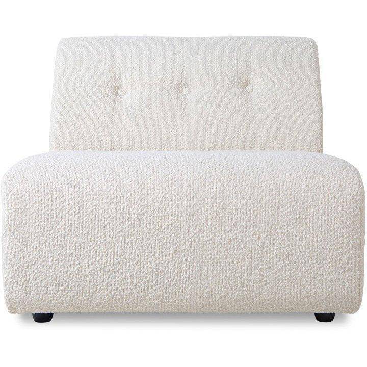 Vint Cream Boucle Couch - Element Middle