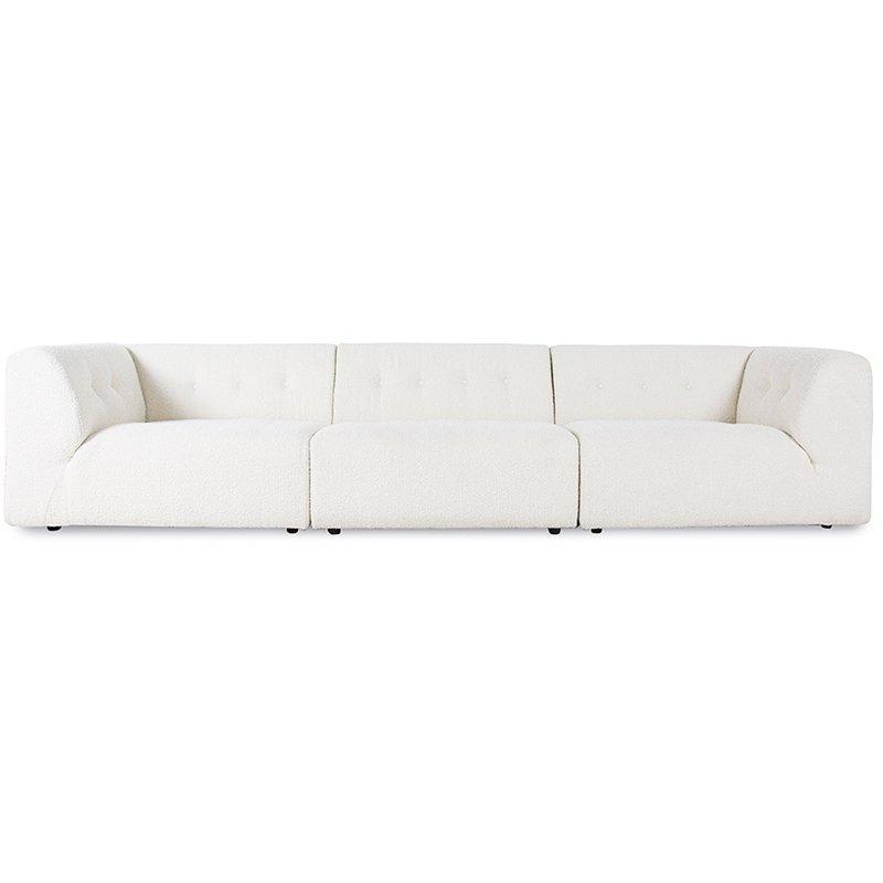 Vint Cream Boucle Couch - Element Middle