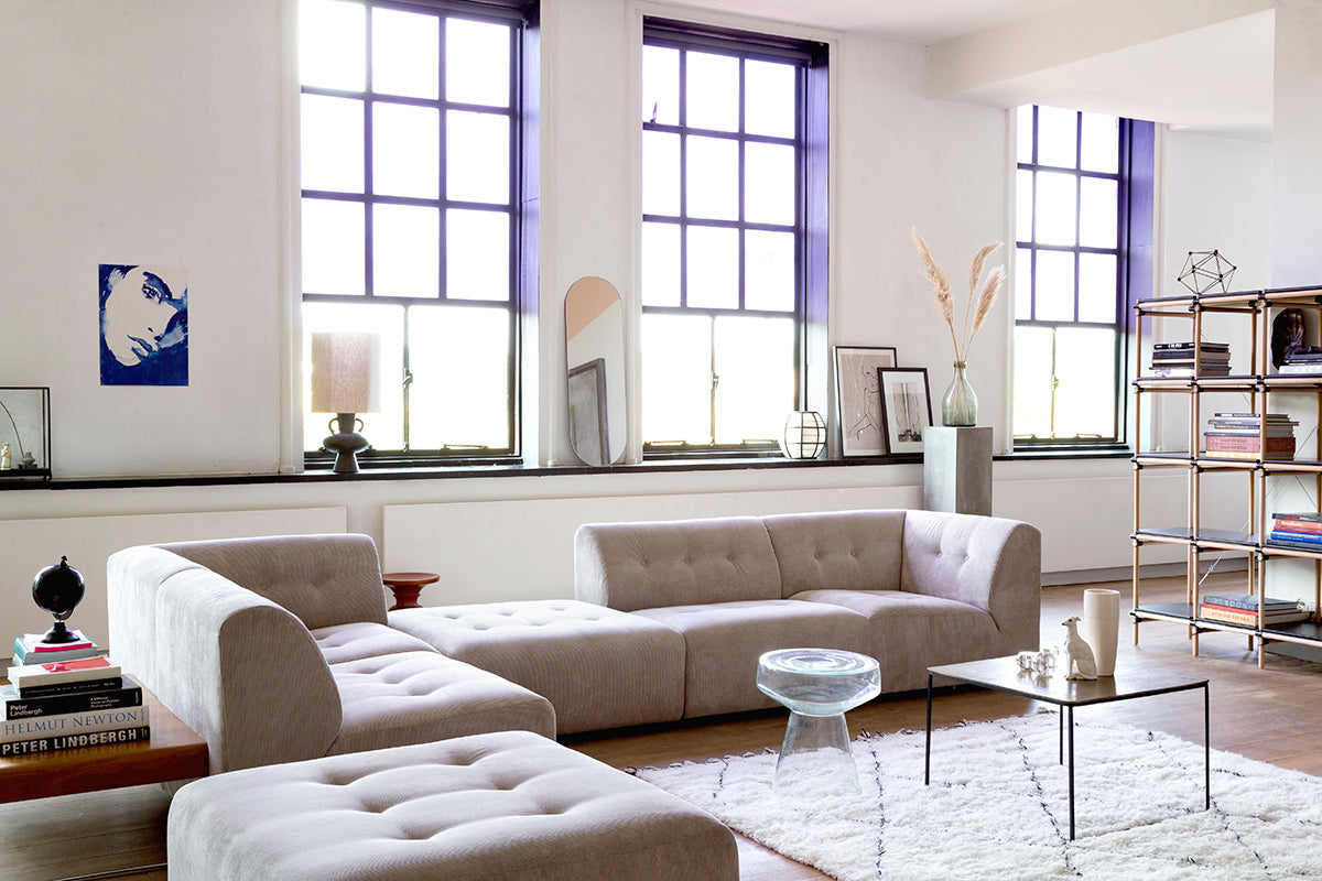 Vint Corduroy Rib Couch - Element Right