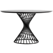 Oliver Black Round Dining Table