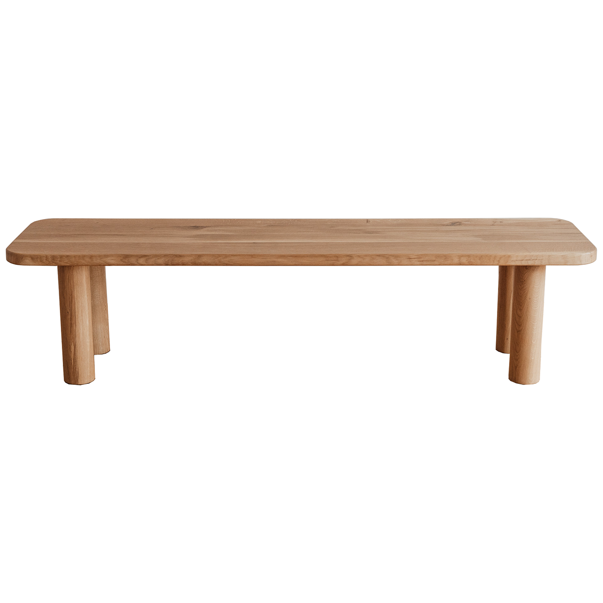 Rollo Oak Wood Bench