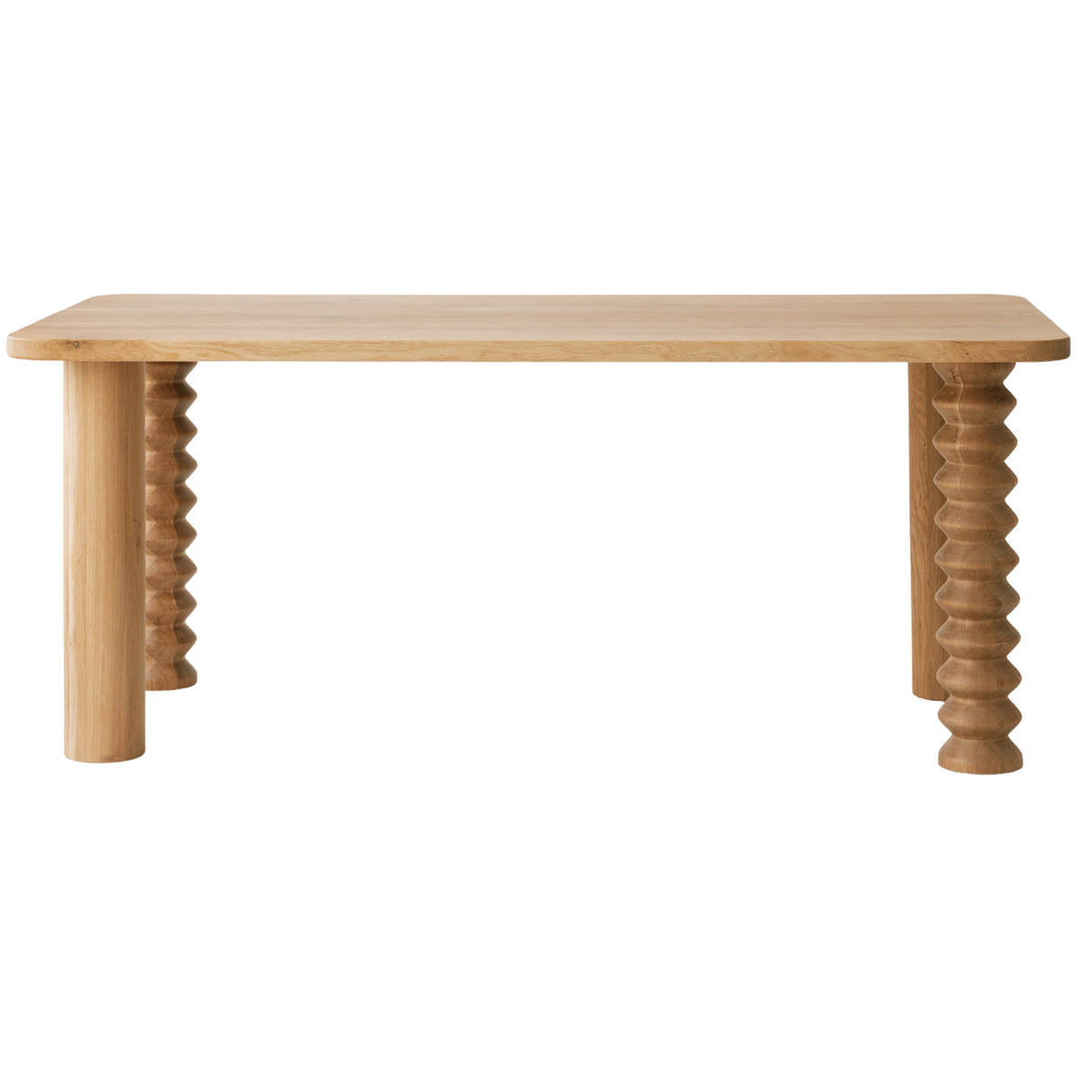 Arta Oak Wood Dining Table