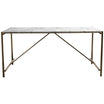 Freddie Arabescato Carrara Marble Dining Table