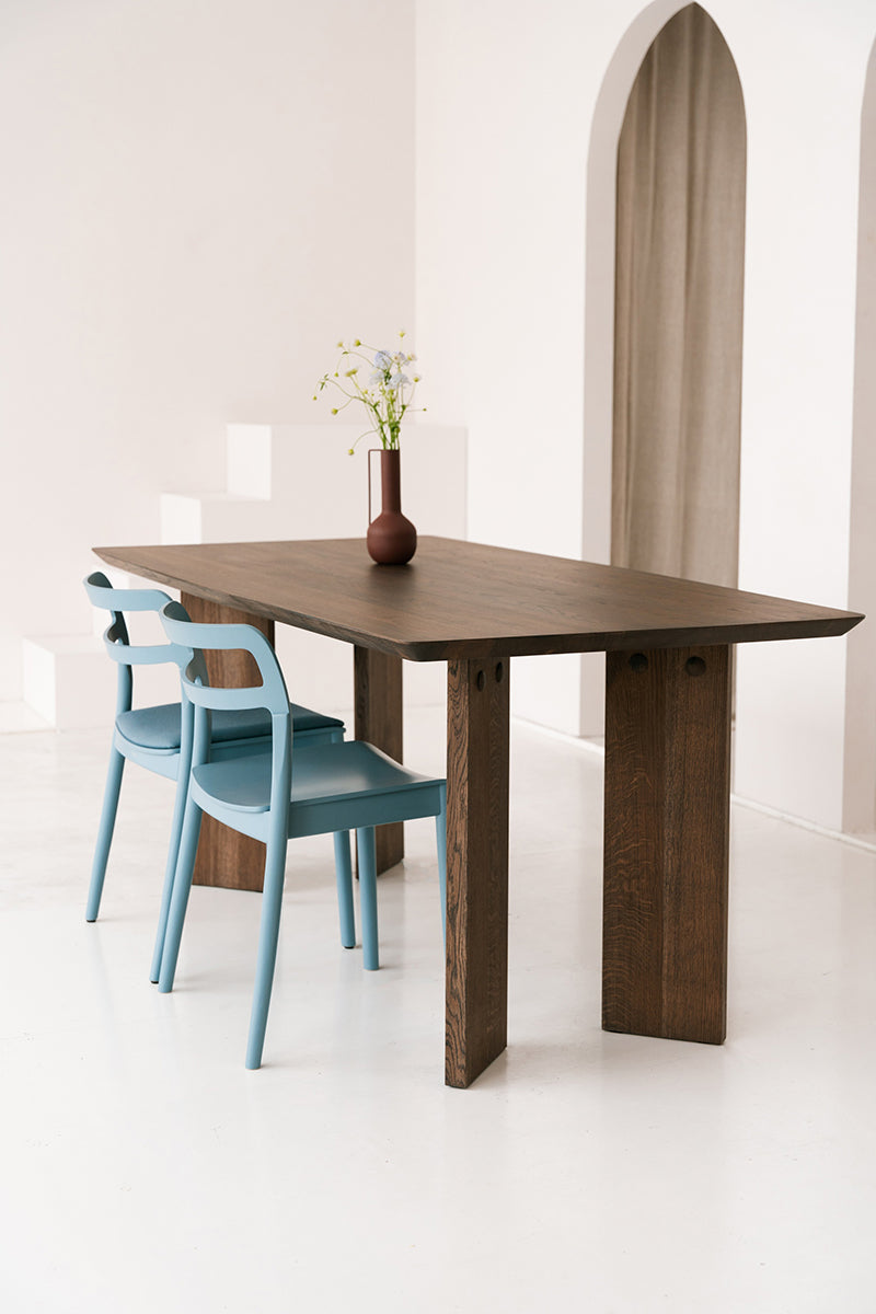 Kala Oak Wood Dining Table