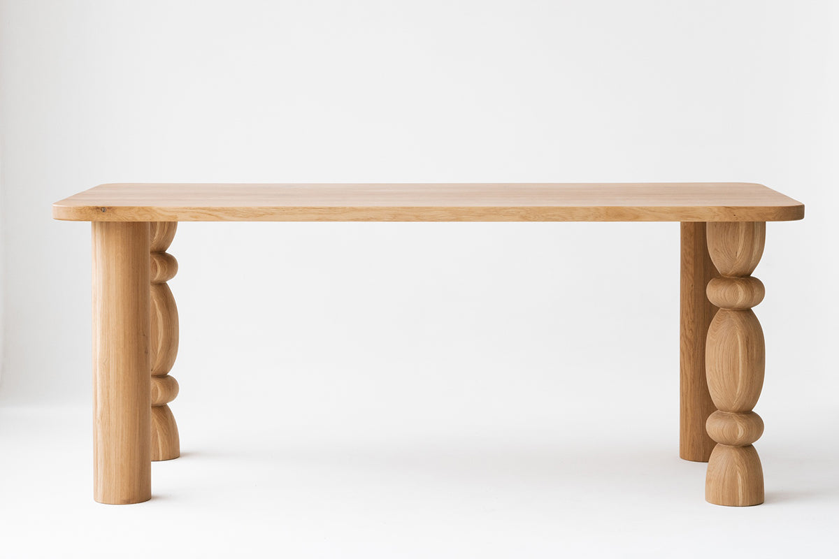 Theo Oak Wood Dining Table