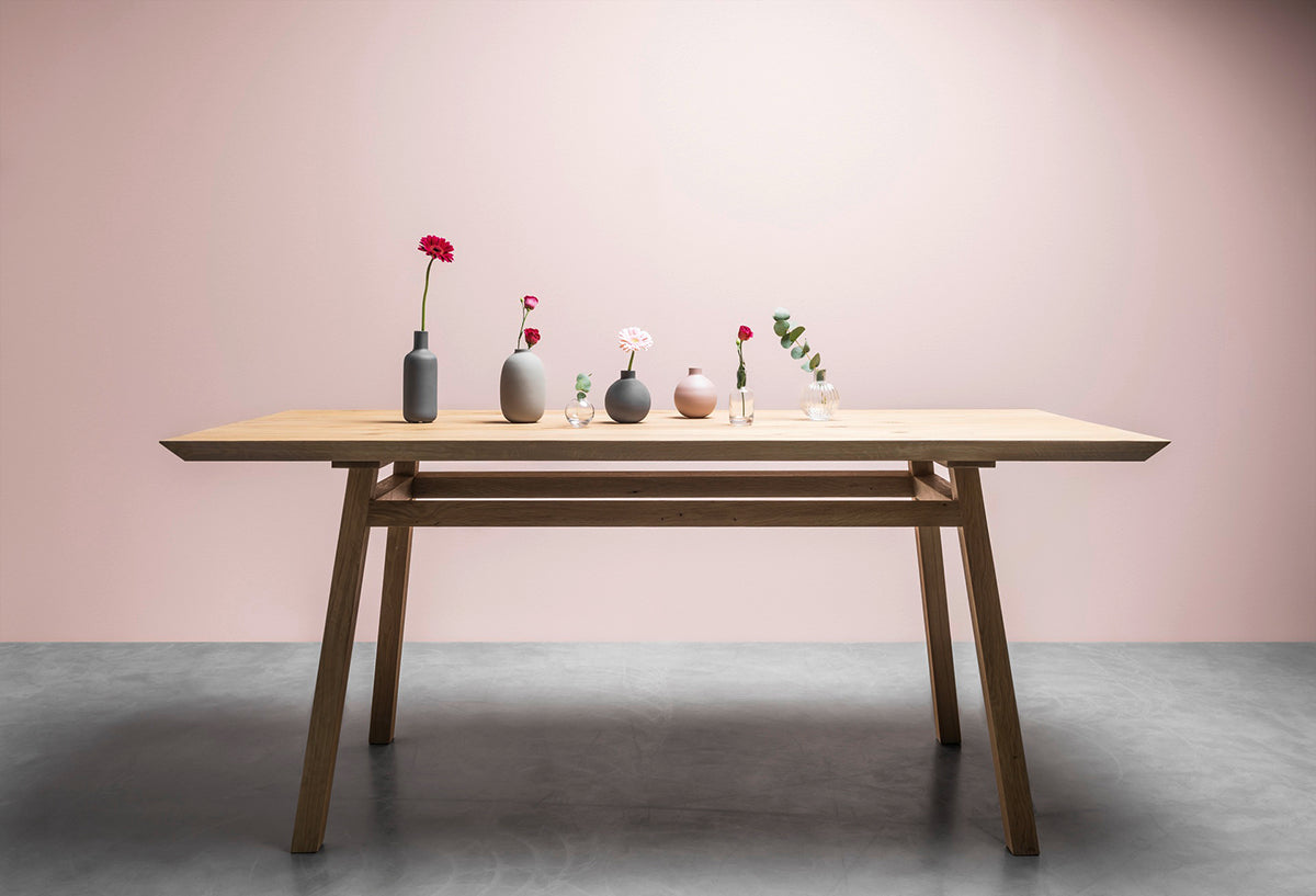 George Oak Wood Dining Table