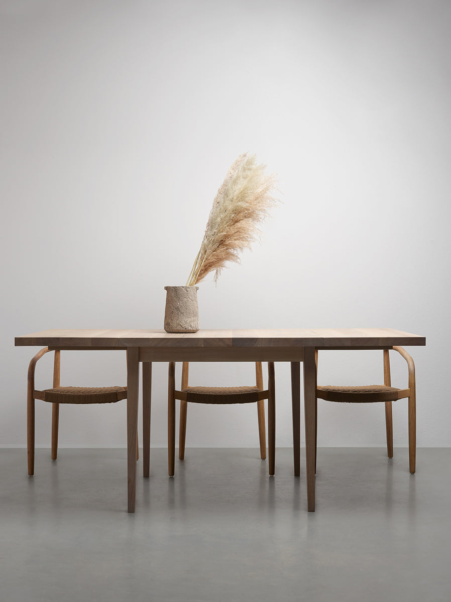 Sophie Oak Wood Extendable Dining Table