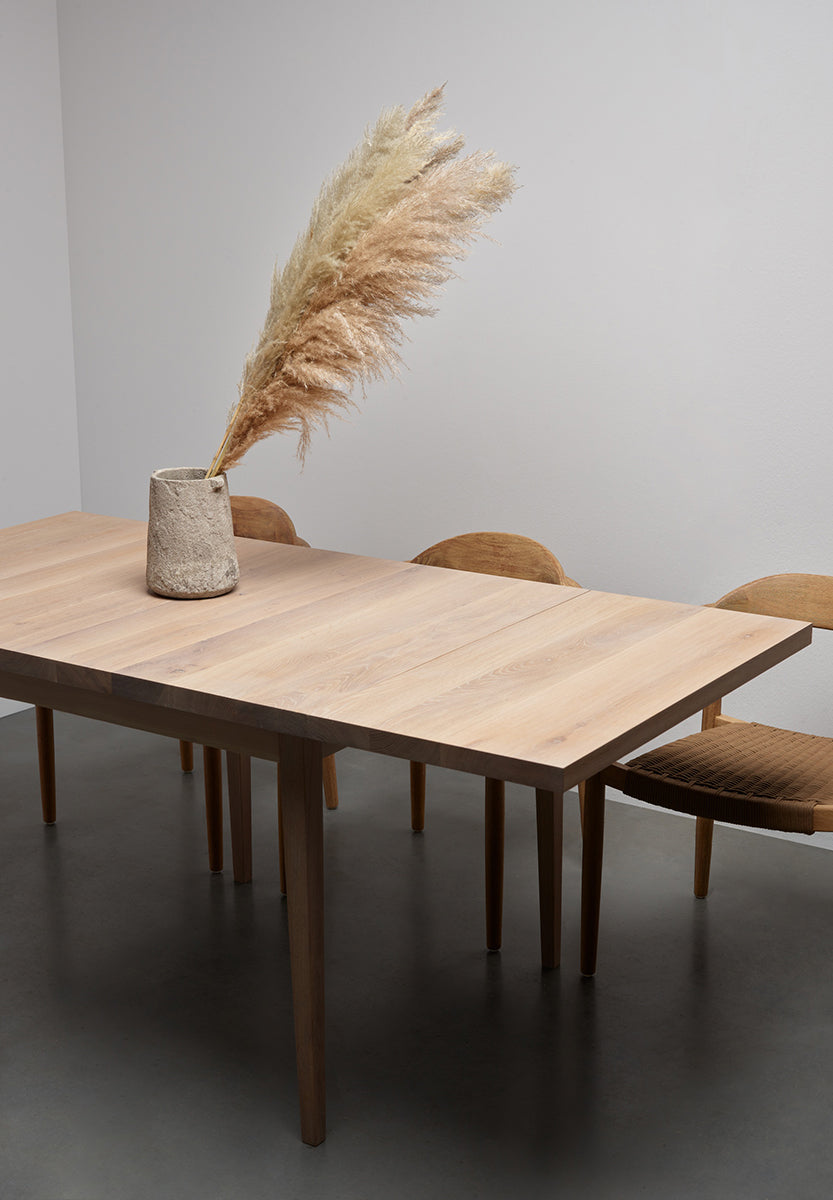 Sophie Oak Wood Extendable Dining Table