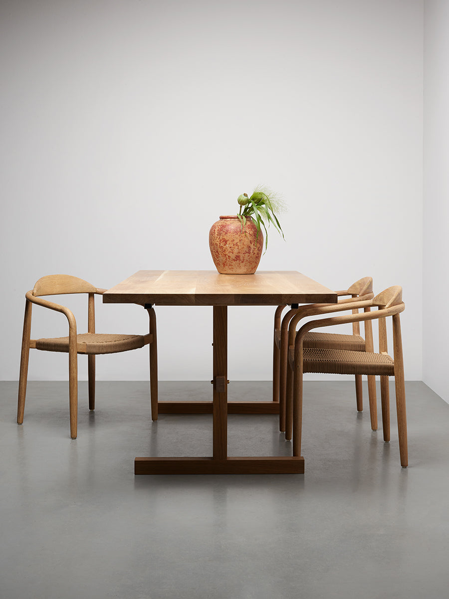 Ben Oak Wood Dining Table