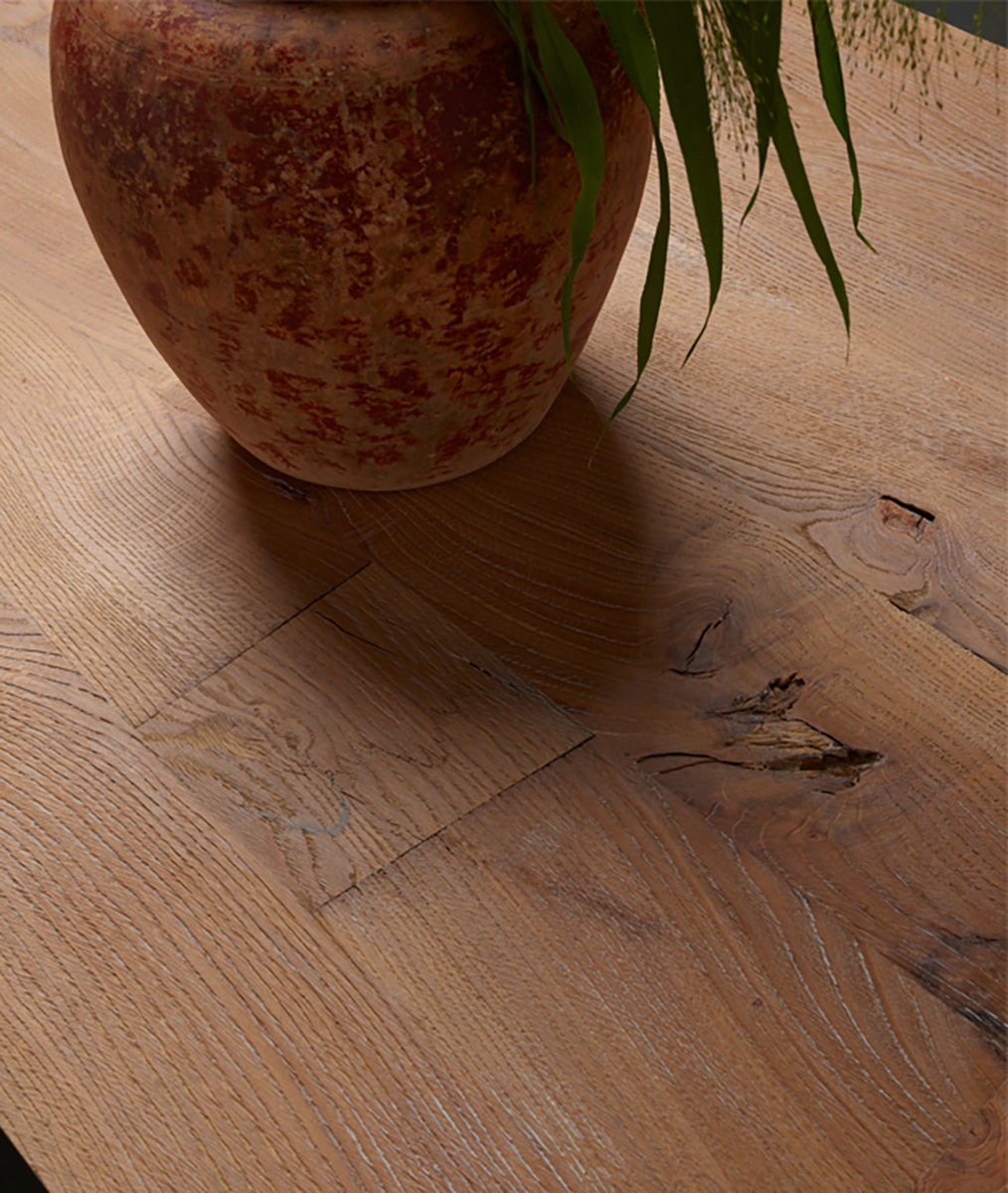 Louis Oak Wood Dining Table