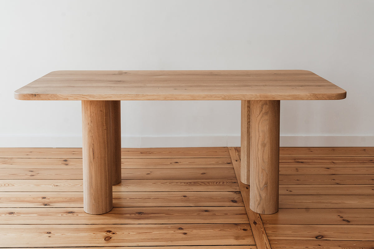 Rollo Oak Wood Dining Table