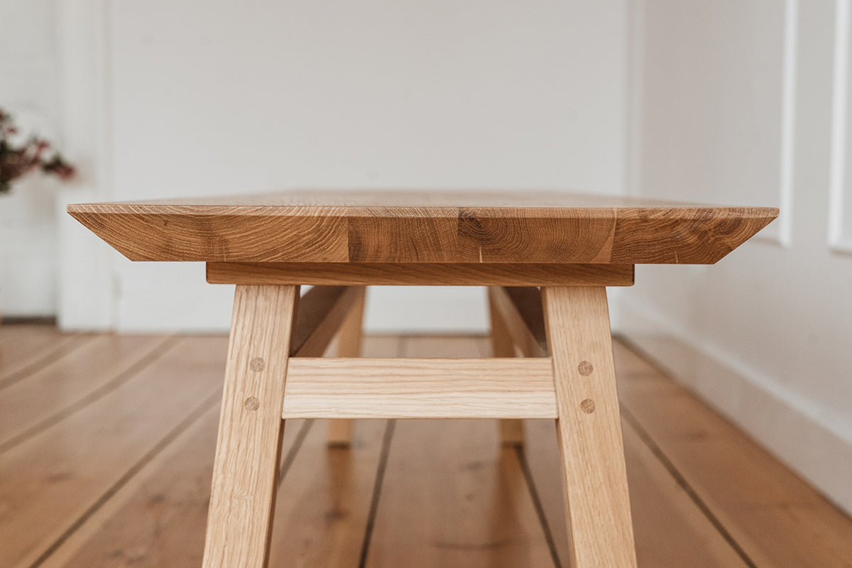 George Oak Wood Bench