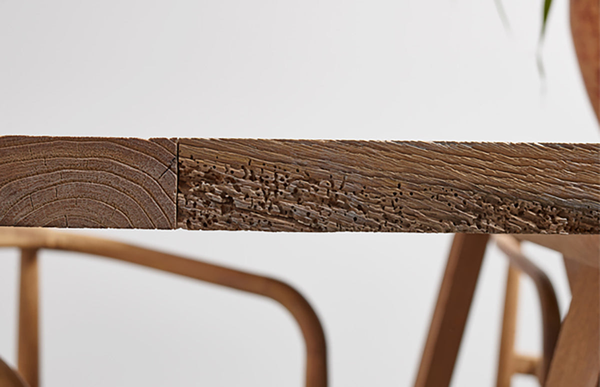 Louis Oak Wood Dining Table