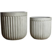 Concrete Light Grey Planter (2/Set)