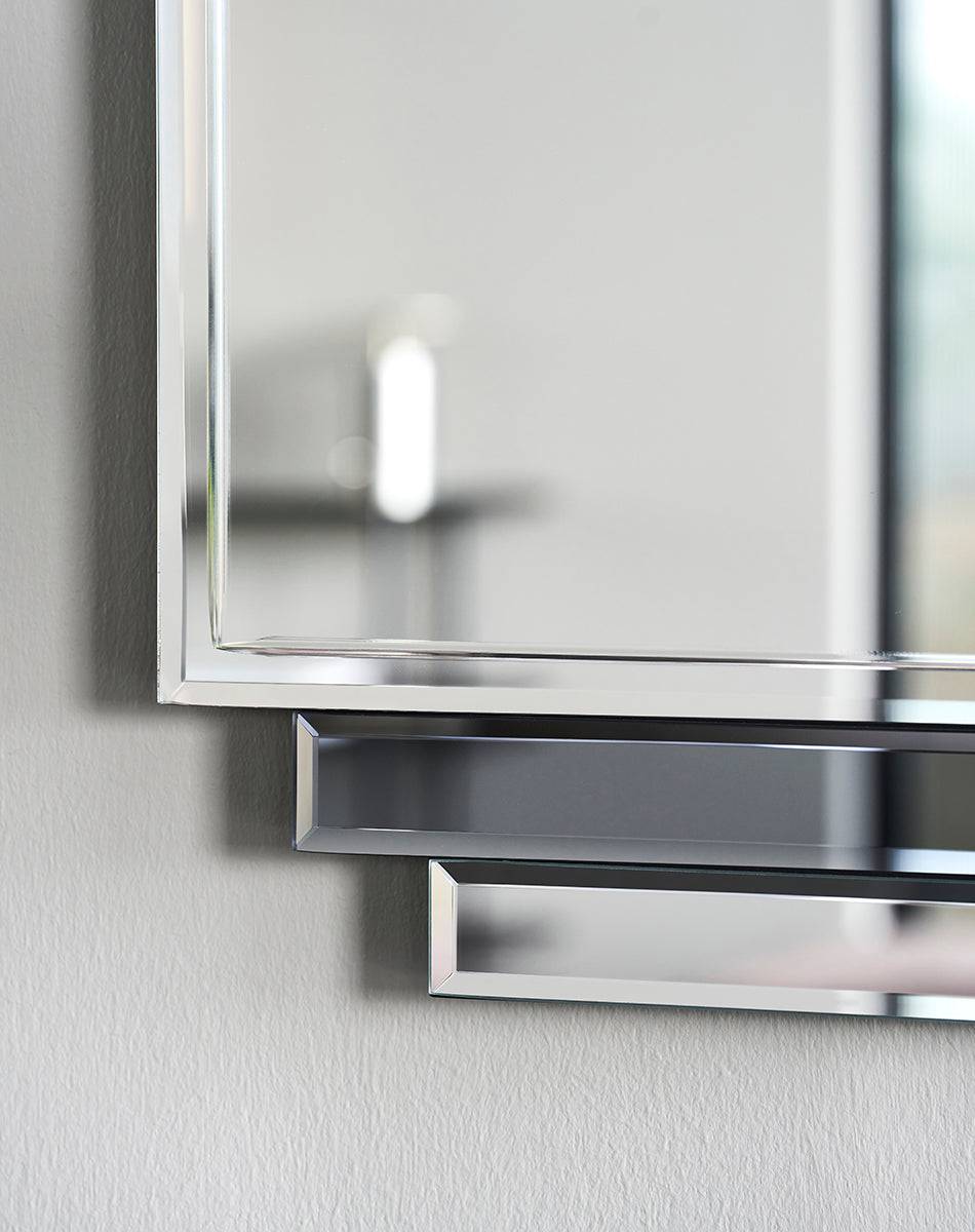 Deco Grey Mirror
