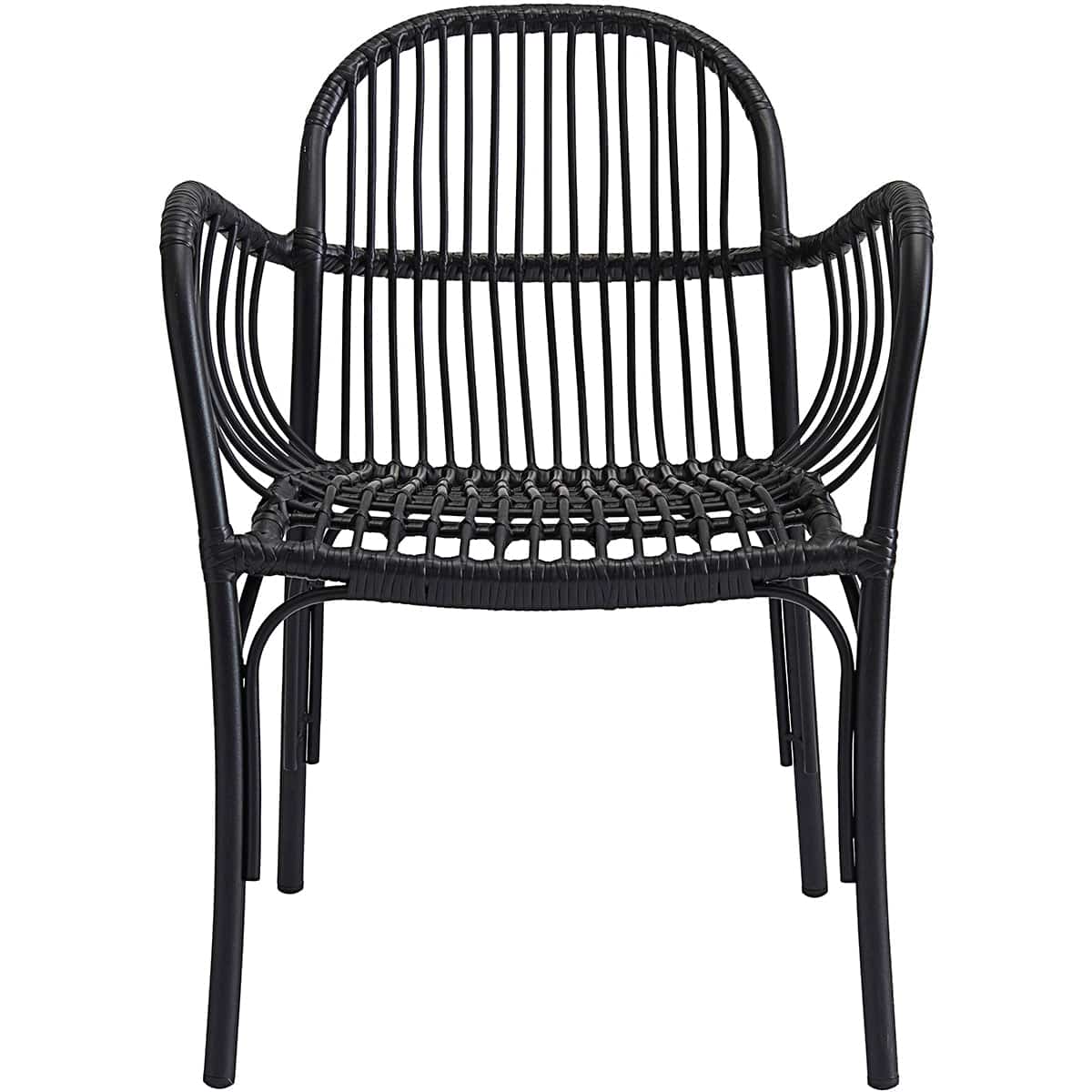 Brea Black Chair (2/Set)