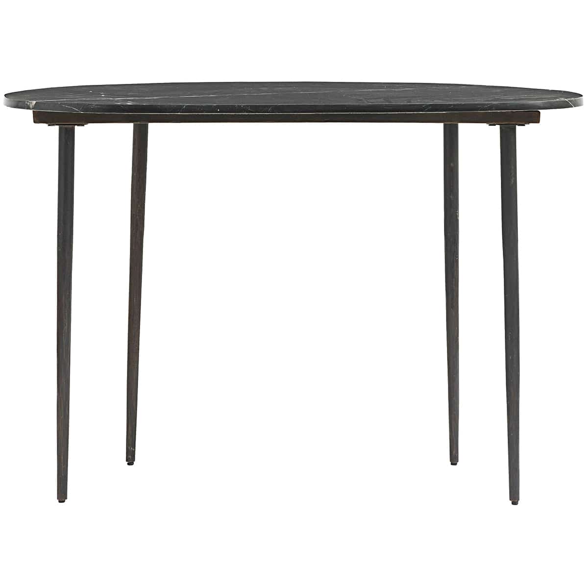 Eda Black Marble Desk