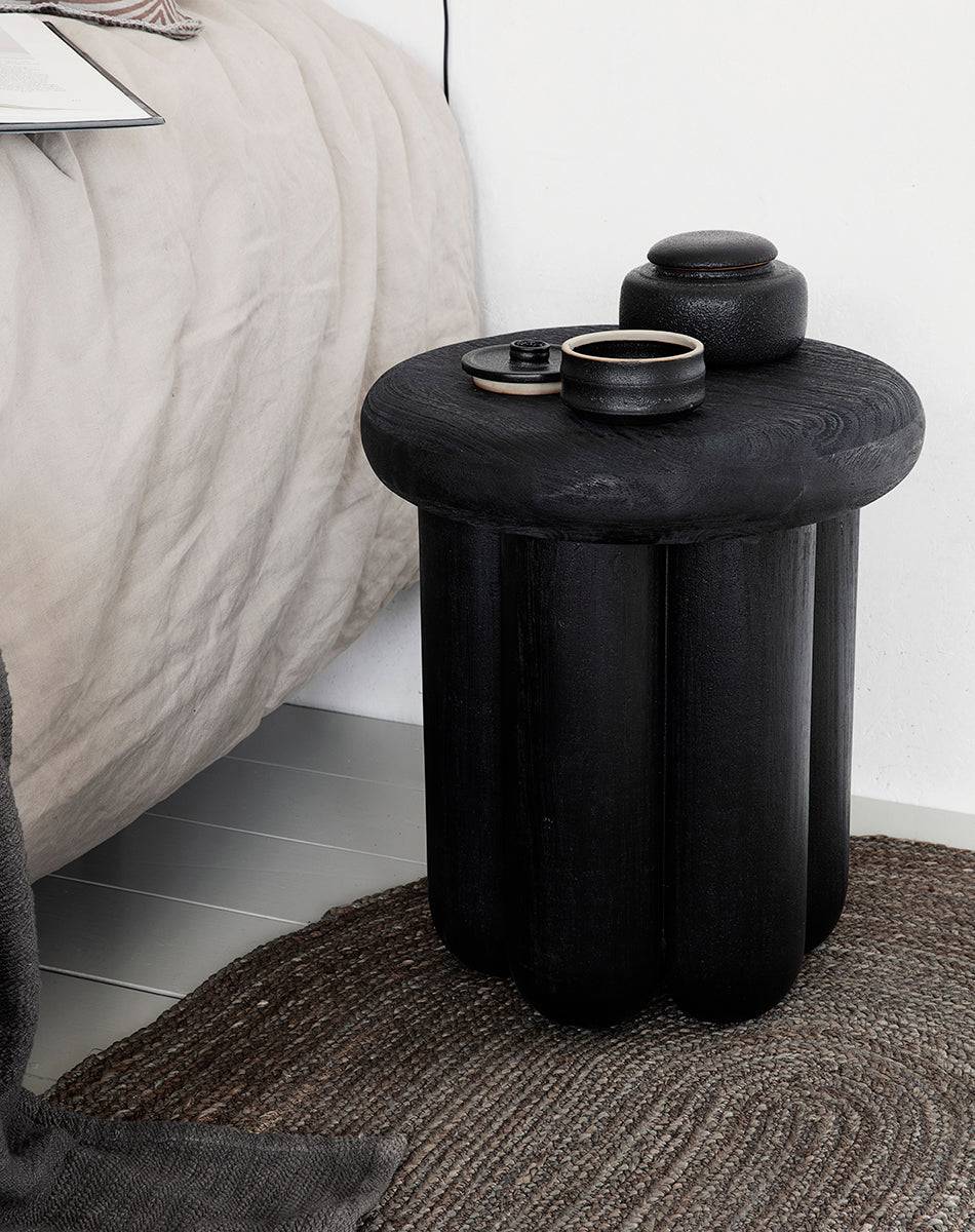 Phant Black Side Table