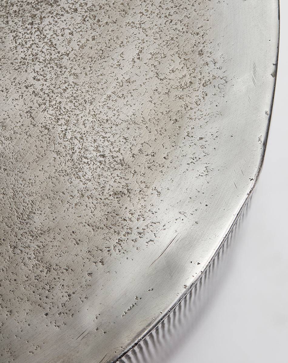 Rota Brushed Silver Coffee Table